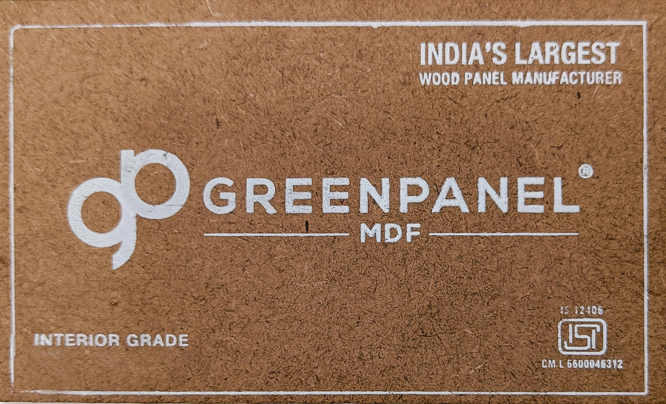 Medium Density Fiberboard Brown Plywood (8x4 feet,30 mm) : PB-35895-L
