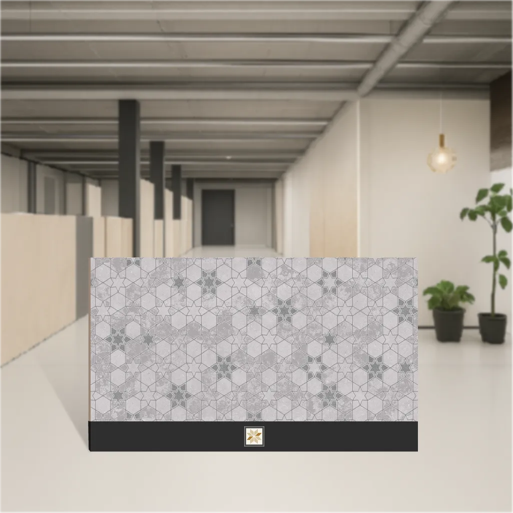 Vitrified Vitara Pearl Shell Highlighter Tiles Matt Rectangular Tiles TL-4524 (4x2 feet | 9 mm)